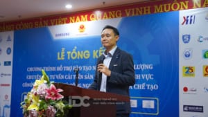 Ông Jang Yoon Ho - Giám đốc bộ phận Hỗ trợ đối tác - Samsung điện tử Việt Nam