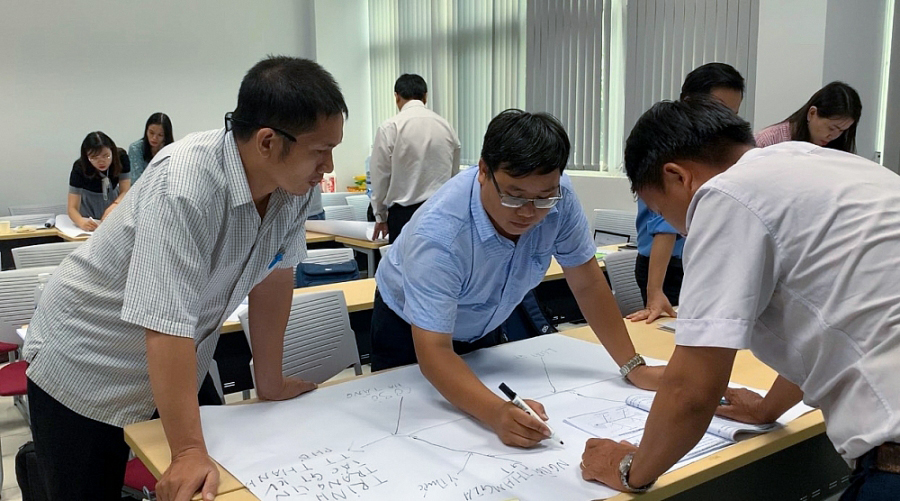 Doanh nghiệp tham gia lớp đào tạo tại TP. Hồ Chí Minh